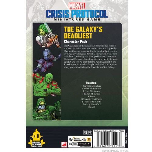 Marvel Crisis Protocol The Galaxy’s Deadliest Character Pack